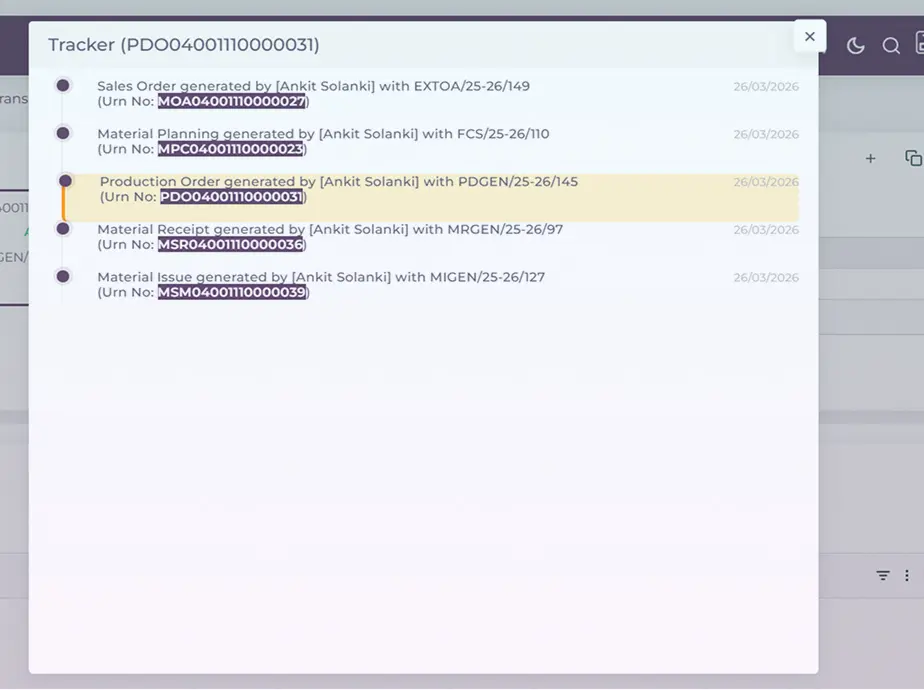 Complete audit visibility in Formezy